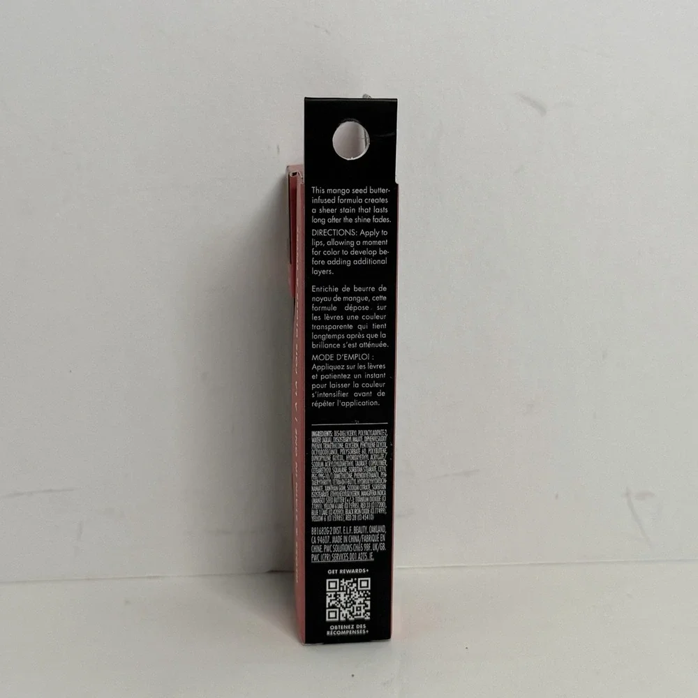 Elf Glossy Lip Stain 81682 Pinkies Up Lot Of 2